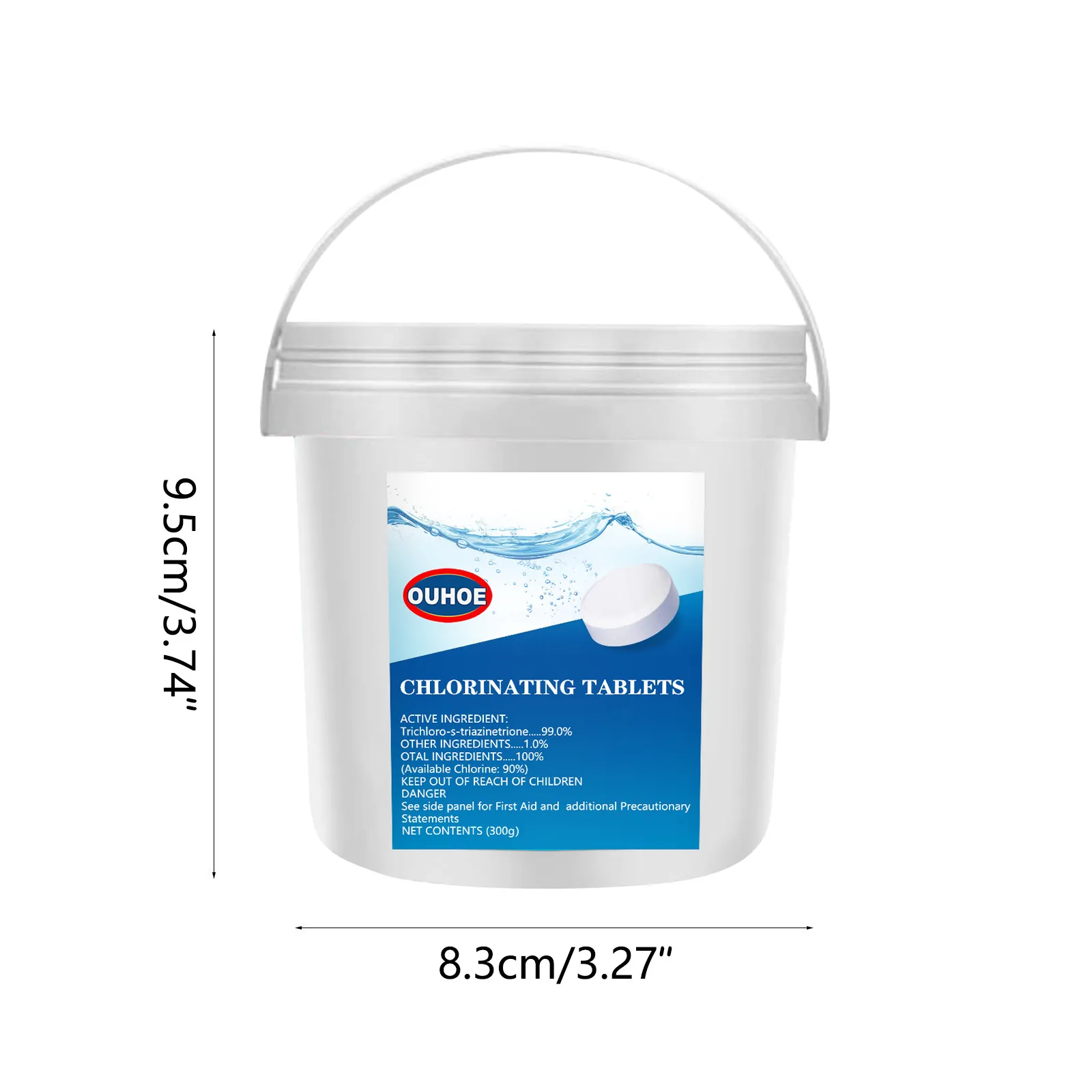 Swimming Pool Cleaning Effervescent Tablets 300 Tablets/Barrel Household Cleaning Essential Cleanerzwembad Schoonmaak F40
Swimming Pool Cleaning Effervescent Tablets 300 Tablets/Barrel Household Cleaning Essential Cleanerzwembad Schoonmaak F40