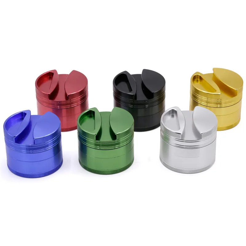 75mm Dia 4-layer Aluminum Alloy Metal Double Concave Tobacco Herb Grinder Smoke Cigarette Accessories Herbe Weed Grinder
75mm Dia 4-layer Aluminum Alloy Metal Double Concave Tobacco Herb Grinder Smoke Cigarette Accessories Herbe Weed Grinder