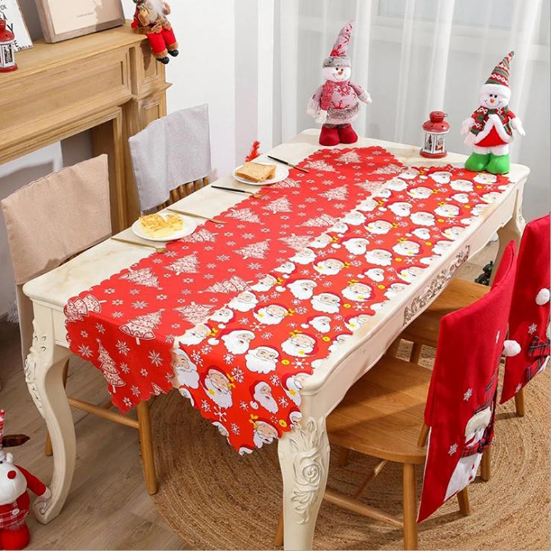 Christmas Table Runner Fashion Fabric Christmas Table Desktop Decorative Tablecloth Christmas Ornament 2022 New New Year's Gift
Christmas Table Runner Fashion Fabric Christmas Table Desktop Decorative Tablecloth Christmas Ornament 2022 New New Year's Gift