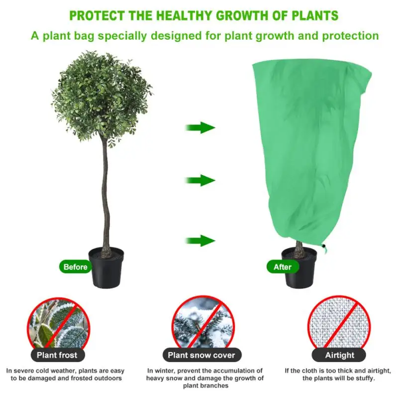 Plant Warm Cover Winter Warm Cover Tree Shrub Plant Protecting Bag Frost Protection for Yard Garden Plants Small Tree Covers
Plant Warm Cover Winter Warm Cover Tree Shrub Plant Protecting Bag Frost Protection for Yard Garden Plants Small Tree Covers