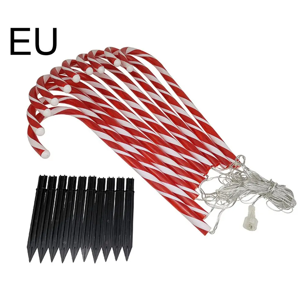 10pcs LED Xmas Cane Lights Merry Christmas Pathway Walkway Light For Home Street Lamp Christmas Decoration EU
10pcs LED Xmas Cane Lights Merry Christmas Pathway Walkway Light For Home Street Lamp Christmas Decoration EU