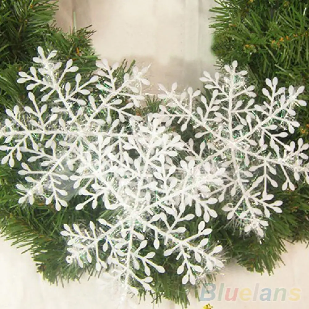 30 Pcs White Snowflake Artificial Christmas Festival Party Home Decor Ornaments
30 Pcs White Snowflake Artificial Christmas Festival Party Home Decor Ornaments