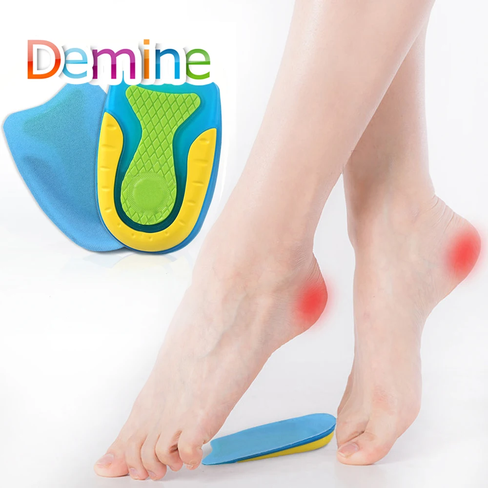 Silicone Insoles for Shoes Heel Spurs Fascitis Plantar Relief Foot Pain Gel Pads Unisex Massage Sole Inner Pad Inserts Cushions
Silicone Insoles for Shoes Heel Spurs Fascitis Plantar Relief Foot Pain Gel Pads Unisex Massage Sole Inner Pad Inserts Cushions