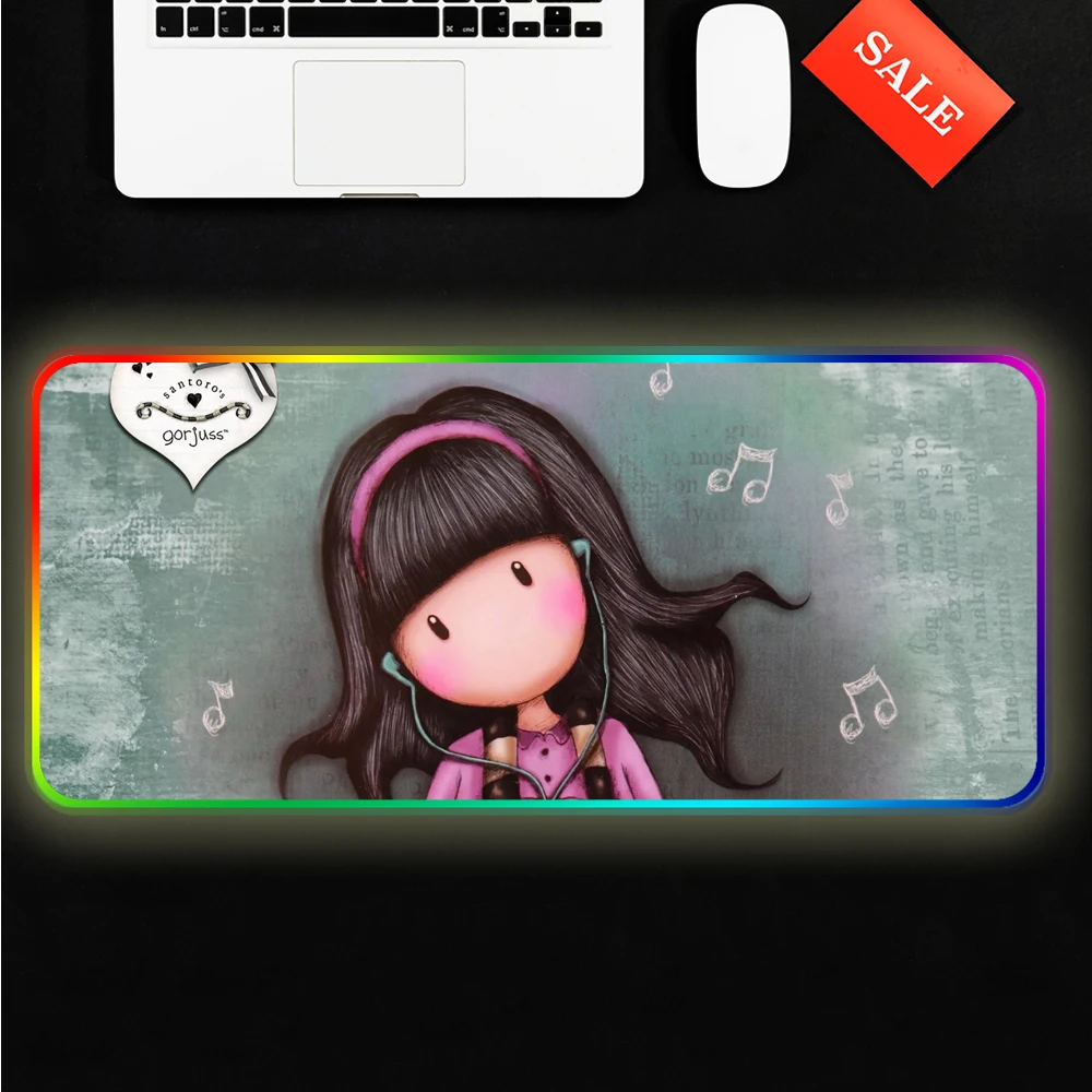 Santoro Gorjuss Mouse Pad RGB Gaming Mouse Mat Pc Gamer Complete Kawaii Gaming Accessories Keyboard for Compass Varmilo 400×900
Santoro Gorjuss Mouse Pad RGB Gaming Mouse Mat Pc Gamer Complete Kawaii Gaming Accessories Keyboard for Compass Varmilo 400×900