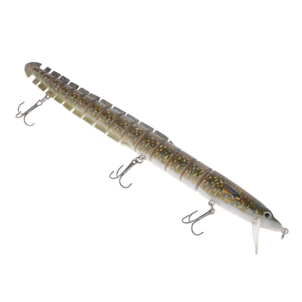 1PC Multi Jointed Fishing Lures 14 Sections Swimbait Sinking Tackle Bass Fishing Lure Swimbait
1PC Multi Jointed Fishing Lures 14 Sections Swimbait Sinking Tackle Bass Fishing Lure Swimbait