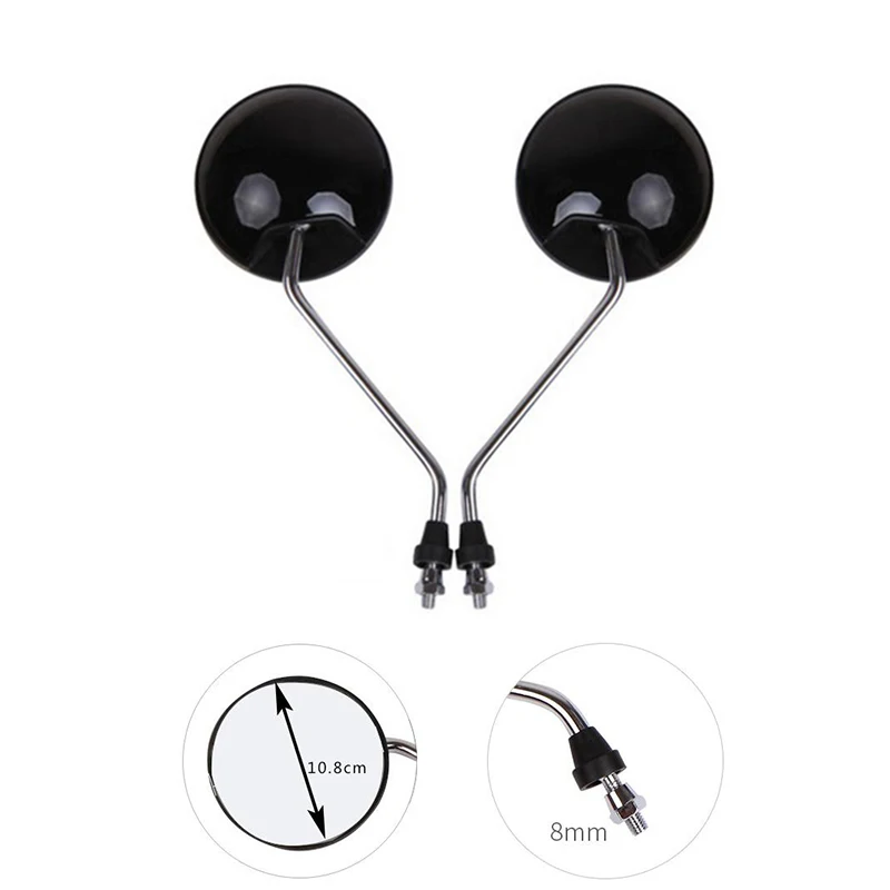 Rearview Mirrors Mount with 8mm Adapter Electric Bike Round Reflector or Mountain Bike/ Electric Bicycle/ Moped/ Dirt Bike
Rearview Mirrors Mount with 8mm Adapter Electric Bike Round Reflector or Mountain Bike/ Electric Bicycle/ Moped/ Dirt Bike