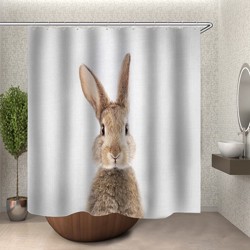 rabbit shower curtain animal waterproof curtain for bathroom douchegordijn dieren
rabbit shower curtain animal waterproof curtain for bathroom douchegordijn dieren