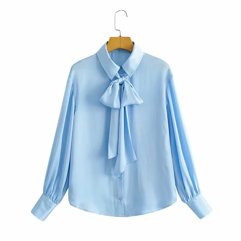 Hot Sale Women Turndown Collar Bow Tie Shirt Female Long Sleeve Blouse Casual Lady Loose Tops Blusas S9325
Hot Sale Women Turndown Collar Bow Tie Shirt Female Long Sleeve Blouse Casual Lady Loose Tops Blusas S9325