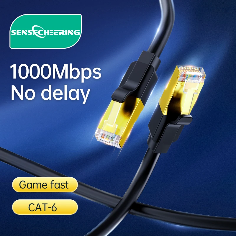 CAT6 1000Mbps Network Cable Fast Ethernet RJ45 Lan No Delay Network Cable for Cat6 Patch Cord For Router Ethernet Cable 25m/10m
CAT6 1000Mbps Network Cable Fast Ethernet RJ45 Lan No Delay Network Cable for Cat6 Patch Cord For Router Ethernet Cable 25m/10m