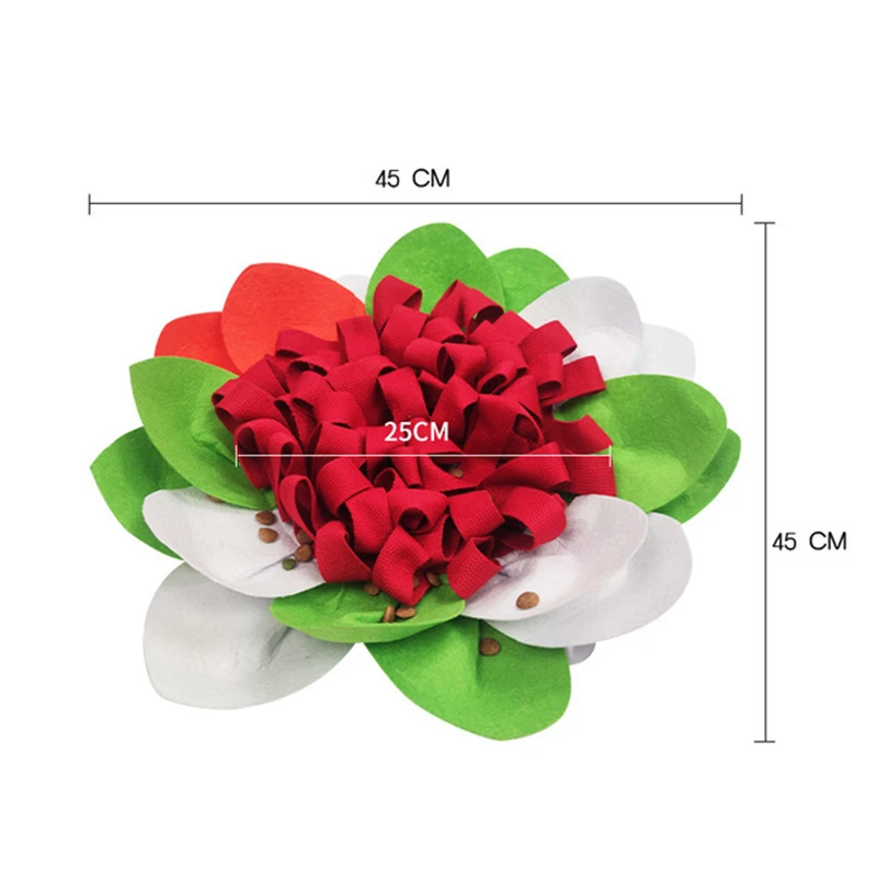 Flower Dog Snuffle Mat Pet Sniffing Training Blanket Detachable Pads Dog Loss Weight Mats Relieve Stress Nosework Puzzle Toy Pad
Flower Dog Snuffle Mat Pet Sniffing Training Blanket Detachable Pads Dog Loss Weight Mats Relieve Stress Nosework Puzzle Toy Pad
