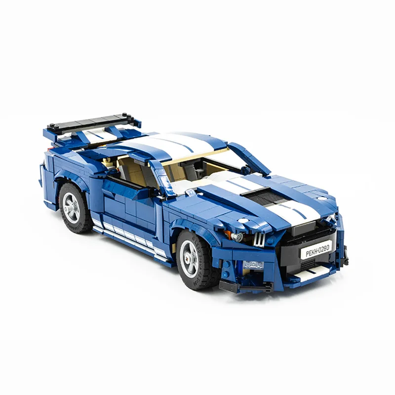 Новый конструктор MOC- 10265 Mustang Shelby GT500, автомобильные блоки F150, Классический пикап, Сборная модель, игрушки «сделай сам», подарки на день рожде...
Новый конструктор MOC- 10265 Mustang Shelby GT500, автомобильные блоки F150, Классический пикап, Сборная модель, игрушки «сделай сам», подарки на день рожде...