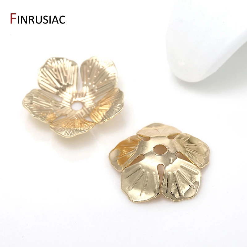 14K Real Gold Plated 13mm Flower Caps Beads Caps For Jewelry Making DIY Jewellery Accessories
14K Real Gold Plated 13mm Flower Caps Beads Caps For Jewelry Making DIY Jewellery Accessories