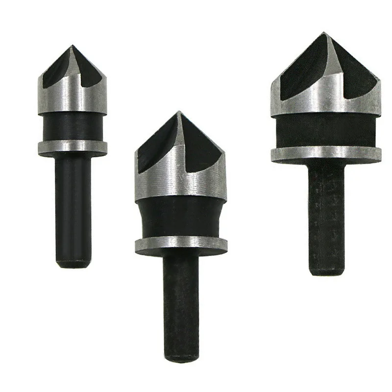 3pcs Chamfer Drill Bit Set 12/16/19mm 5Flute Woodworking Drill Bit Cutter Countersink Drill Bit Set Chamfering Cutter Tools
3pcs Chamfer Drill Bit Set 12/16/19mm 5Flute Woodworking Drill Bit Cutter Countersink Drill Bit Set Chamfering Cutter Tools