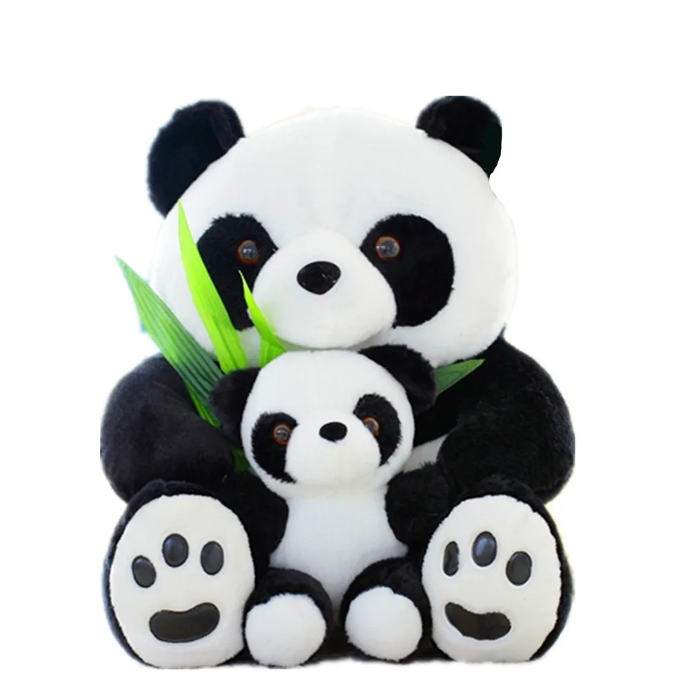Vivid Funny Panda with Bamboo Leaves Plush Toys Soft Cartoon Animal Black and White Panda Stuffed Pendant Doll Kids
Vivid Funny Panda with Bamboo Leaves Plush Toys Soft Cartoon Animal Black and White Panda Stuffed Pendant Doll Kids