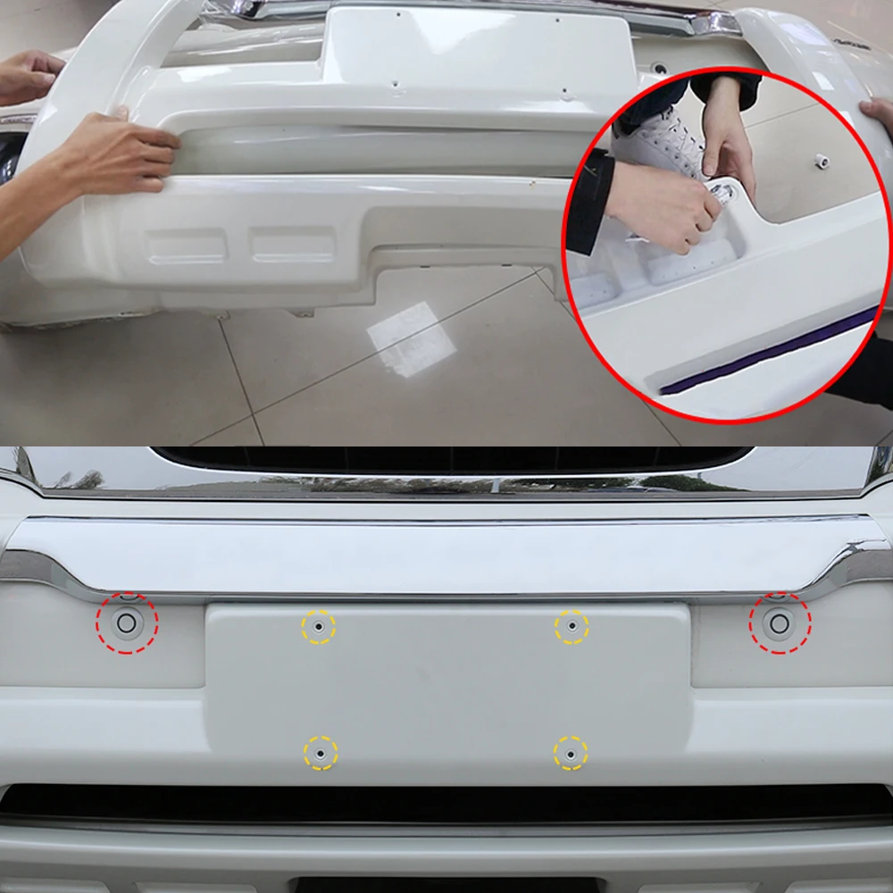 CARMANGO Car Front Bumper Lip Splitter Diffuser Spoiler Fender Protector Replacement Parts for Nissan Patrol Y62 2010-2019
CARMANGO Car Front Bumper Lip Splitter Diffuser Spoiler Fender Protector Replacement Parts for Nissan Patrol Y62 2010-2019