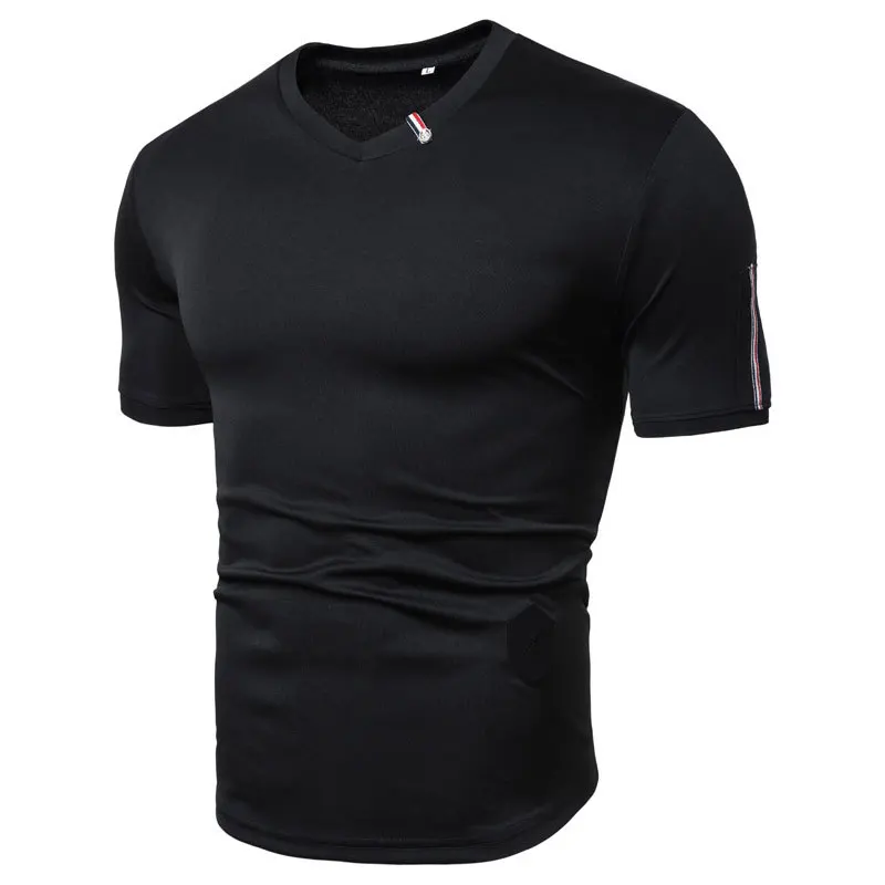 European Size New Summer Stitching Large Size Men's Casual Sports T-shirt Bottoming Shirt
European Size New Summer Stitching Large Size Men's Casual Sports T-shirt Bottoming Shirt