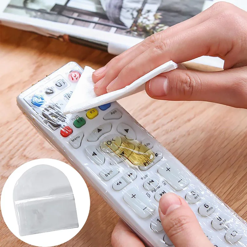 5X Air Conditioner TVRemote Control Cover Heat Shrinkable Remote Control Protective Film Thermoplastic Film Waterproof Dustproof
5X Air Conditioner TVRemote Control Cover Heat Shrinkable Remote Control Protective Film Thermoplastic Film Waterproof Dustproof