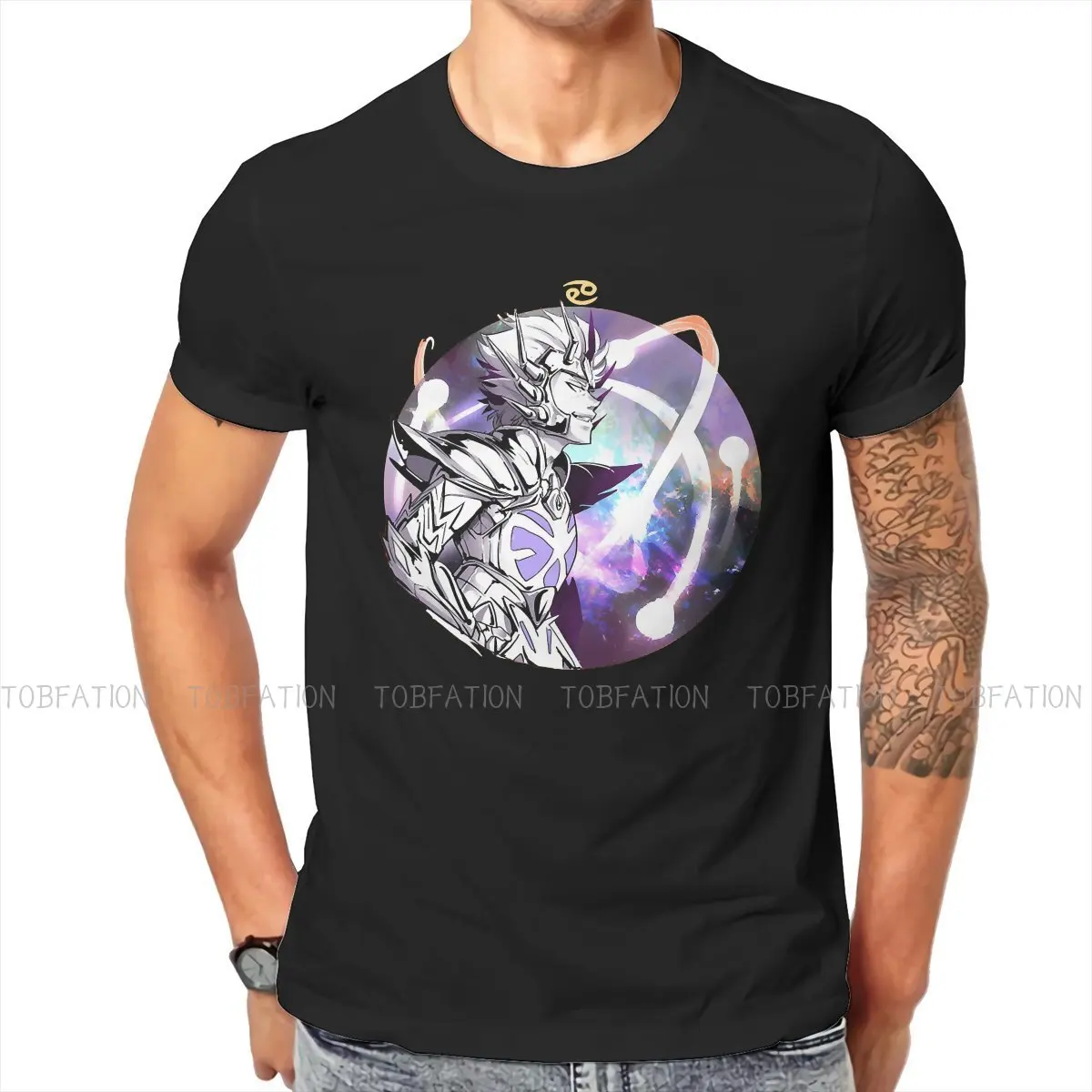 Cancer Death Hipster TShirts Saint Seiya Men Style Pure Cotton Streetwear T Shirt O Neck Big Size
Cancer Death Hipster TShirts Saint Seiya Men Style Pure Cotton Streetwear T Shirt O Neck Big Size