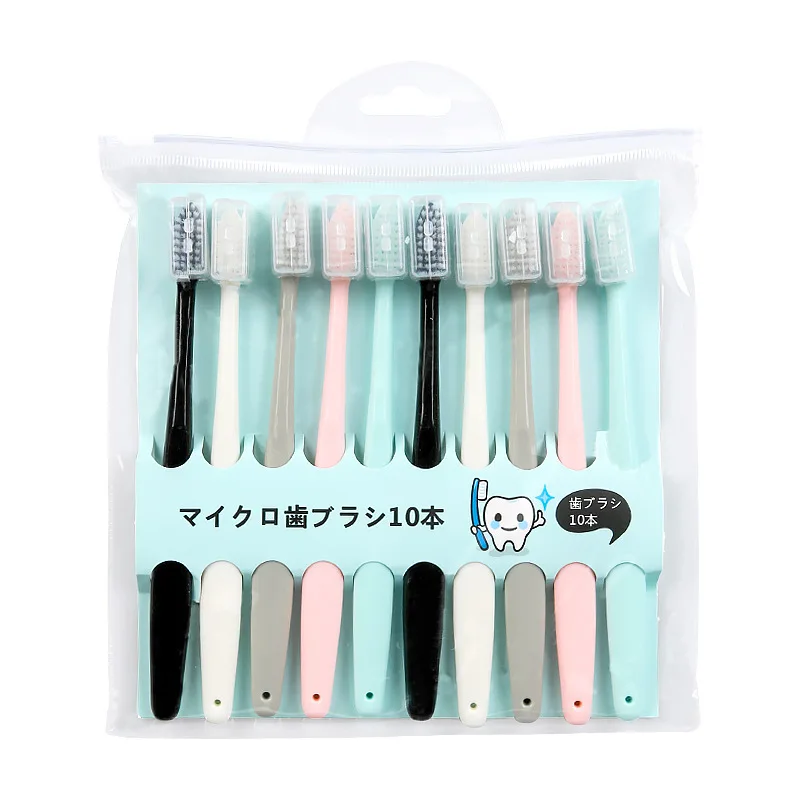 10PCS/SET Macaron Toothbrush Adult Ice Cream Soft Toothbrush Disposable hotel toothbrush
10PCS/SET Macaron Toothbrush Adult Ice Cream Soft Toothbrush Disposable hotel toothbrush