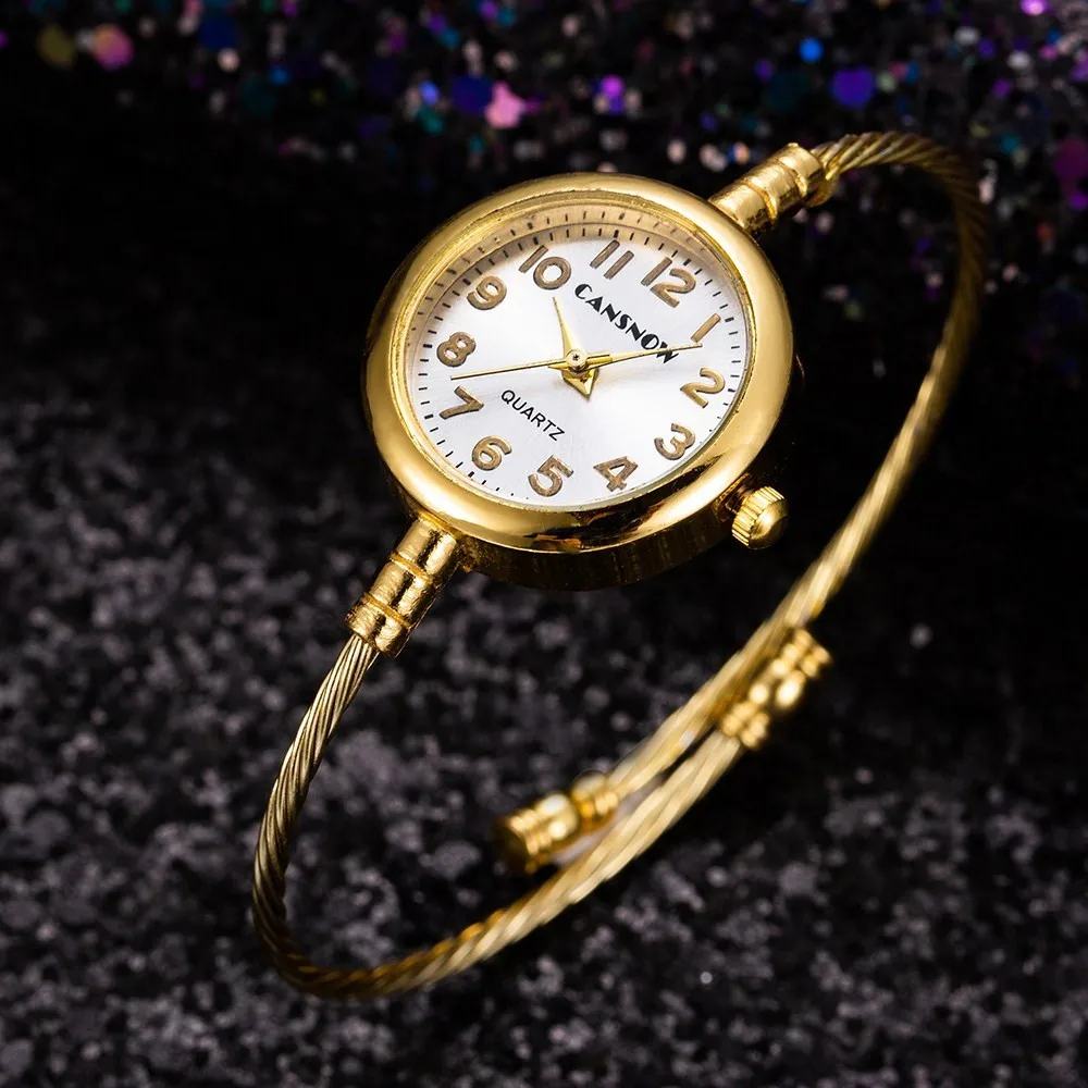 Часы наручные женские кварцевые люксовые брендовые модные золотистые с ремешком