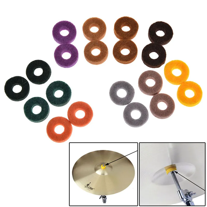 IRIN 20PCS Cymbal Stand Felt Washer Pad Replacement Round Soft for Drum Set Cymbals Felt Pad Musical Instrument Accessories
IRIN 20PCS Cymbal Stand Felt Washer Pad Replacement Round Soft for Drum Set Cymbals Felt Pad Musical Instrument Accessories