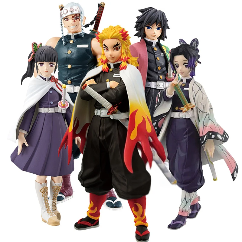 Demon Slayer Anime Figure Kamado Tanjirou Nezuko/Kochou Shinobu/Rengoku Kyoujurou/Uzui Tengen Figures PVC Model Toys Collection
Demon Slayer Anime Figure Kamado Tanjirou Nezuko/Kochou Shinobu/Rengoku Kyoujurou/Uzui Tengen Figures PVC Model Toys Collection