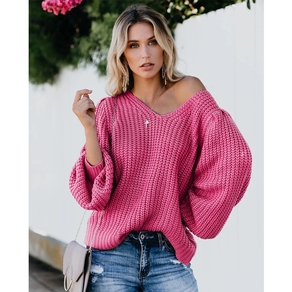 Women Open Back Sexy Hollow Out Knitting Sweaters Bow Knot Solid Color Lantern Sleeve Knitwear Pullovers Female Pull Femme Fall
Women Open Back Sexy Hollow Out Knitting Sweaters Bow Knot Solid Color Lantern Sleeve Knitwear Pullovers Female Pull Femme Fall