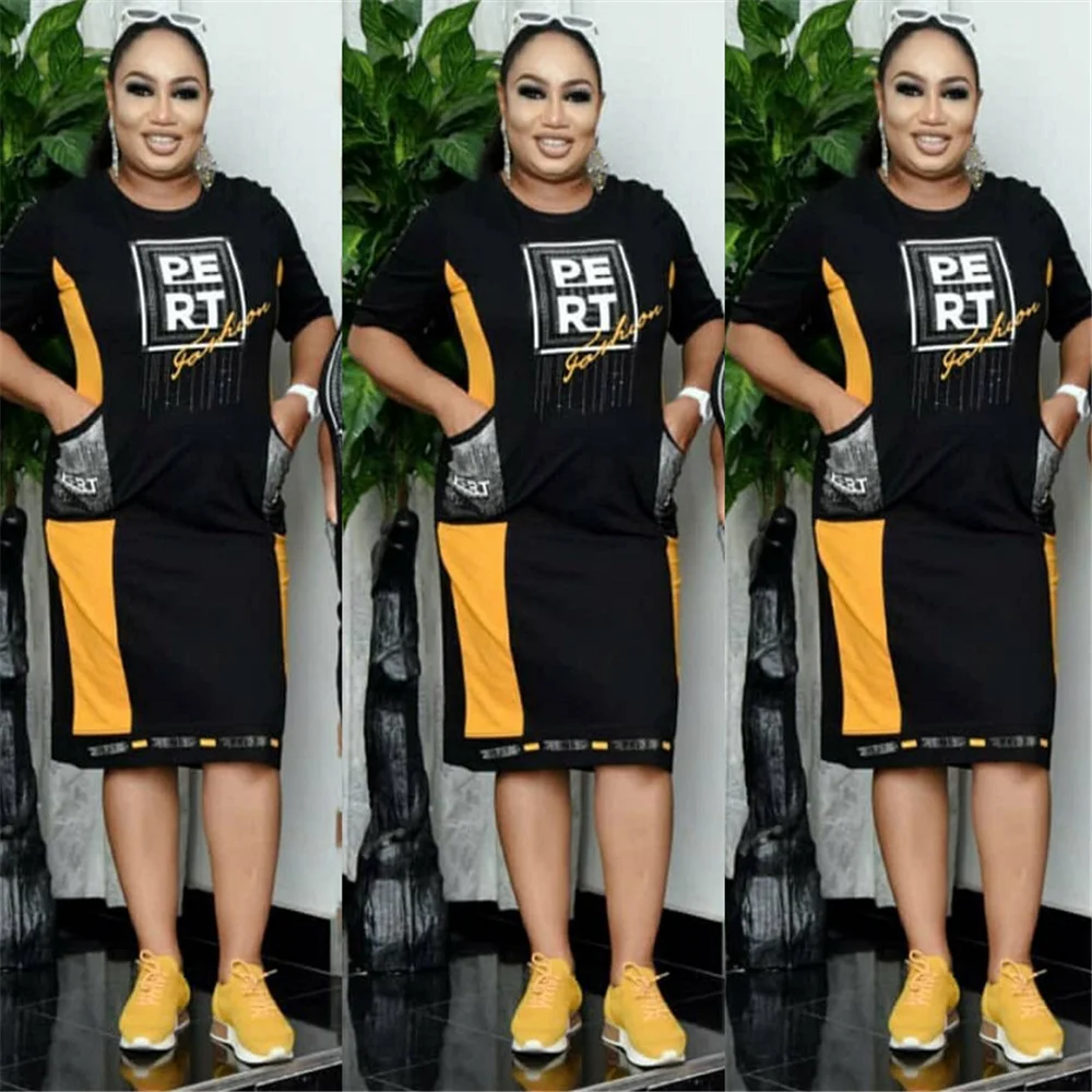 SSEURAT African Clothes Africa Midi Dress Print Dashiki Ladies Clothing Ankara Plus Size Africa T-shirt Dress African Dresses
SSEURAT African Clothes Africa Midi Dress Print Dashiki Ladies Clothing Ankara Plus Size Africa T-shirt Dress African Dresses