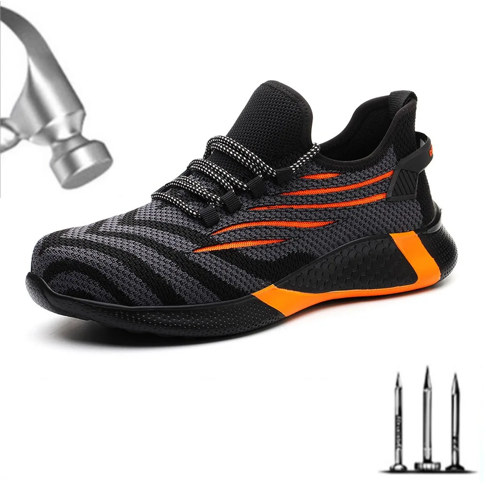 Breathable Men's Safety Shoes Boots With Steel Toe Cap Casual Men Boots Work Indestructible Shoes Puncture-Proof Work Sneaker
Breathable Men's Safety Shoes Boots With Steel Toe Cap Casual Men Boots Work Indestructible Shoes Puncture-Proof Work Sneaker