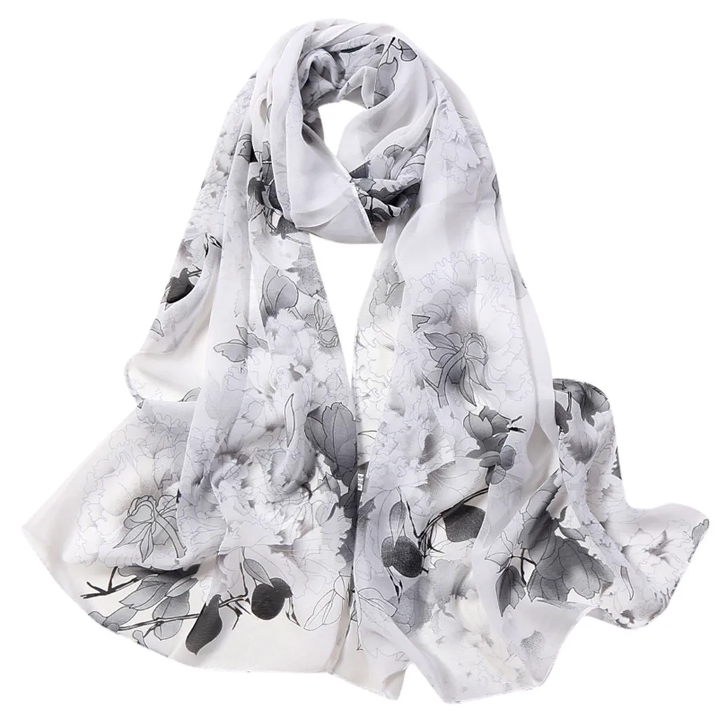 Purple Chiffon Scarf For Women Summer Spring Beach Floral Print Long Scarf Shawl Decoration Ribbon Hairband Hair Scarf
Purple Chiffon Scarf For Women Summer Spring Beach Floral Print Long Scarf Shawl Decoration Ribbon Hairband Hair Scarf