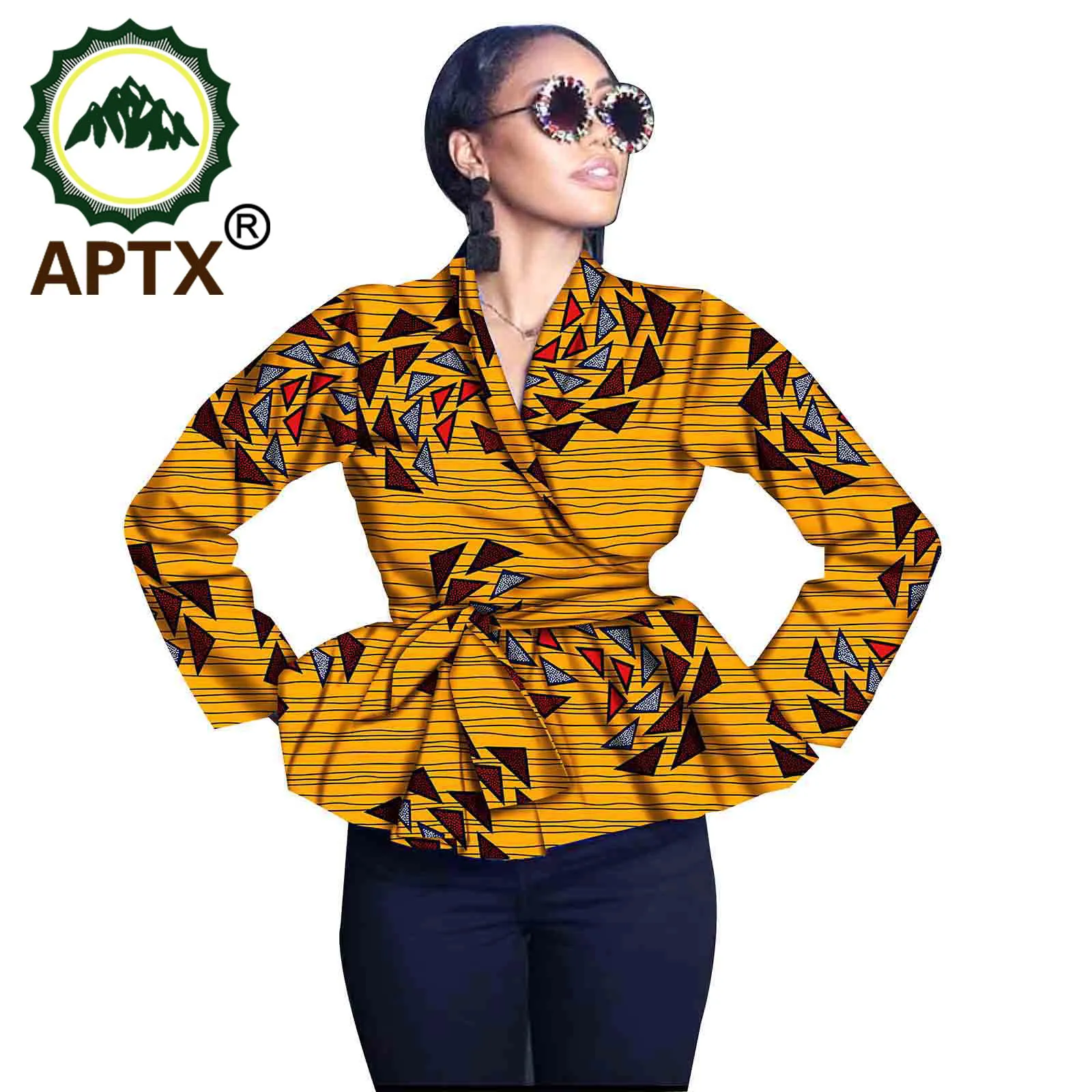 V-Collar African Clothing For Women Top Office Sexy Long Sleeve Dashiki Ankara Style Pure Cotton Fashion Plus Size Contracted
V-Collar African Clothing For Women Top Office Sexy Long Sleeve Dashiki Ankara Style Pure Cotton Fashion Plus Size Contracted