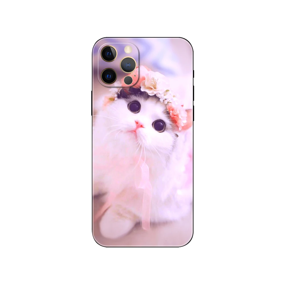 Черный чехол из ТПУ для iphone 5 5s se 2020 6 6s 7 8 plus x 10 XR XS 11 12 mini pro MAX задняя крышка с