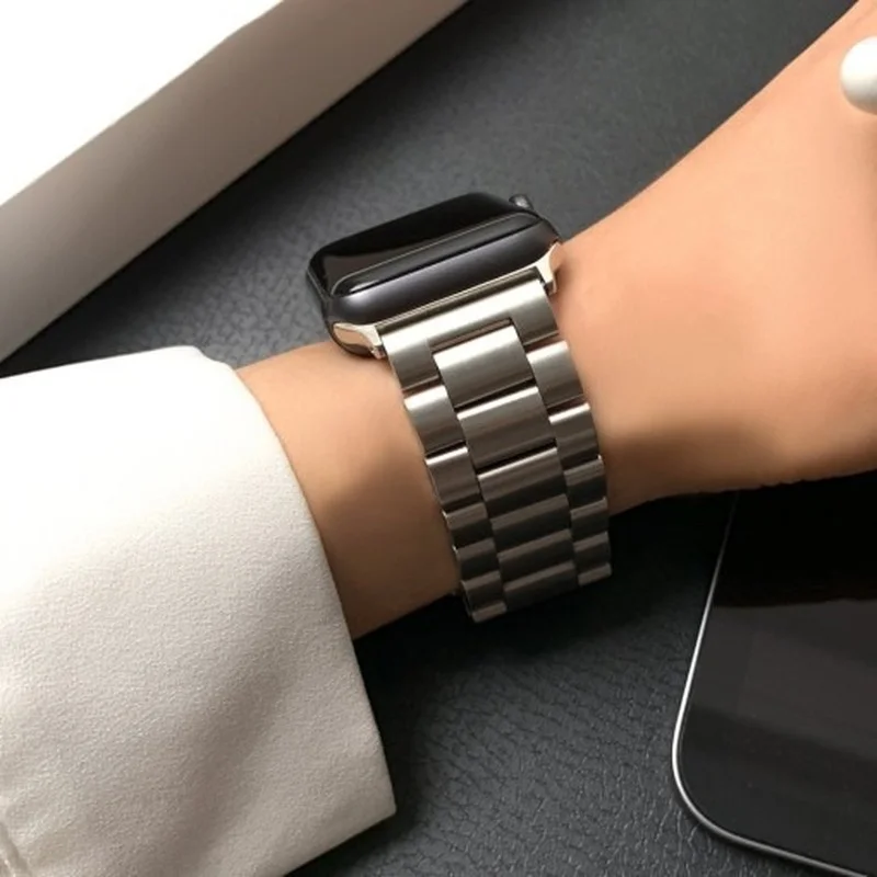 2021 NEWEST strap for iwatch band Korean Style band for Apple Watch band 38mm/40mm/42mm/44mm Metal Buckle Strap Band for men
2021 NEWEST strap for iwatch band Korean Style band for Apple Watch band 38mm/40mm/42mm/44mm Metal Buckle Strap Band for men