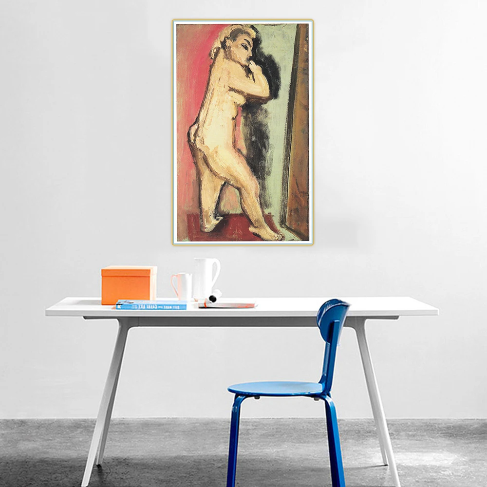 Citon Mark Rothko《Untitled(standing female nude)》Canvas Oil Painting Artwork Poster Picture Modern Wall Decor Home Decoration
Citon Mark Rothko《Untitled(standing female nude)》Canvas Oil Painting Artwork Poster Picture Modern Wall Decor Home Decoration