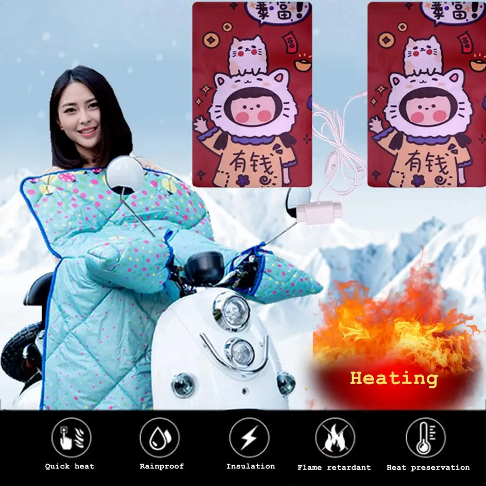 Durable Electric Car Motorcycle Heating Sheet Battery Car Three-speed Thermostat Heating Pad Cover Windshield To Keep Warm
Durable Electric Car Motorcycle Heating Sheet Battery Car Three-speed Thermostat Heating Pad Cover Windshield To Keep Warm