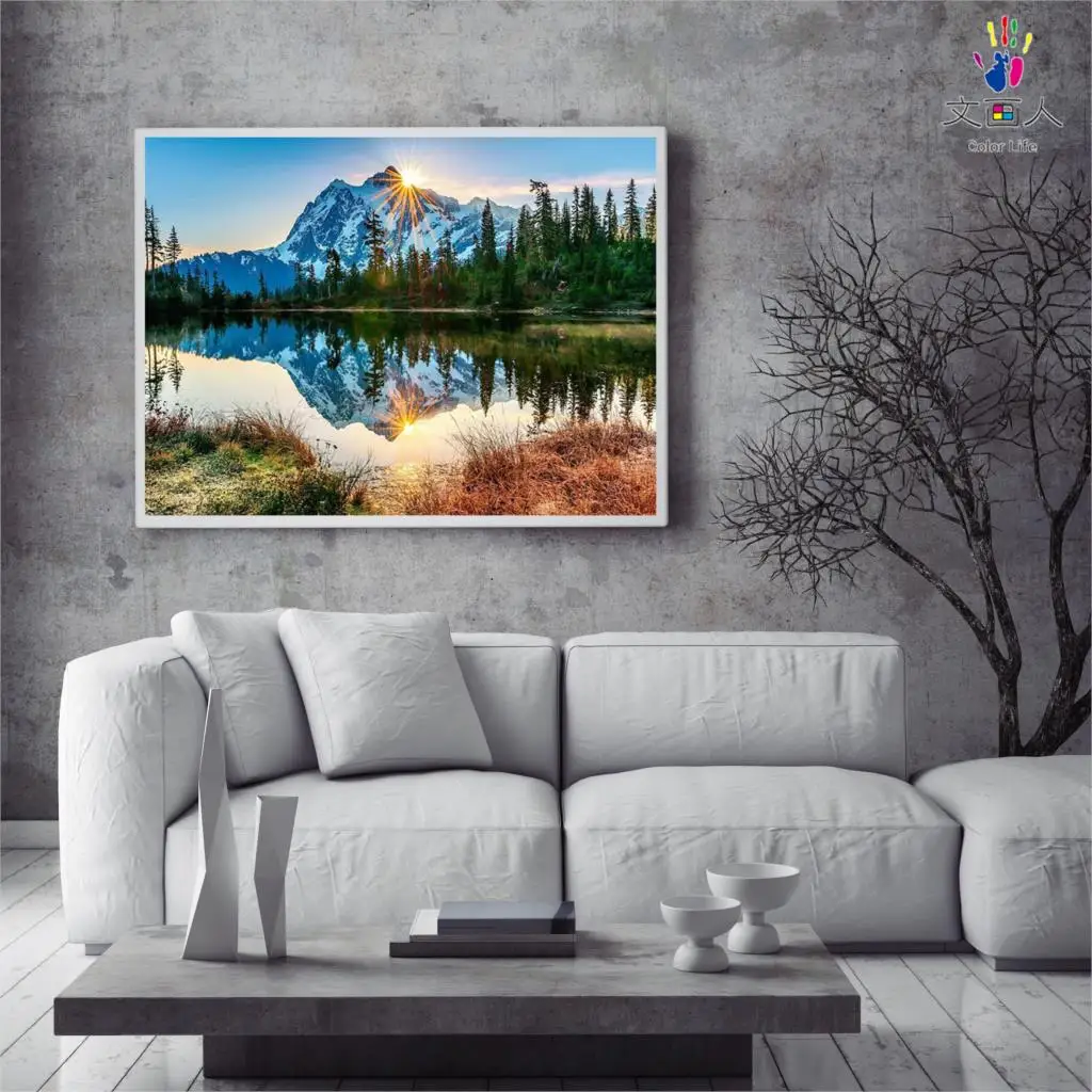 DIY Digital Oil Painting Hand-painted Digital Oil Painting Living Room Bedroom New Natural Landscape Coloring Pure Canvas
DIY Digital Oil Painting Hand-painted Digital Oil Painting Living Room Bedroom New Natural Landscape Coloring Pure Canvas