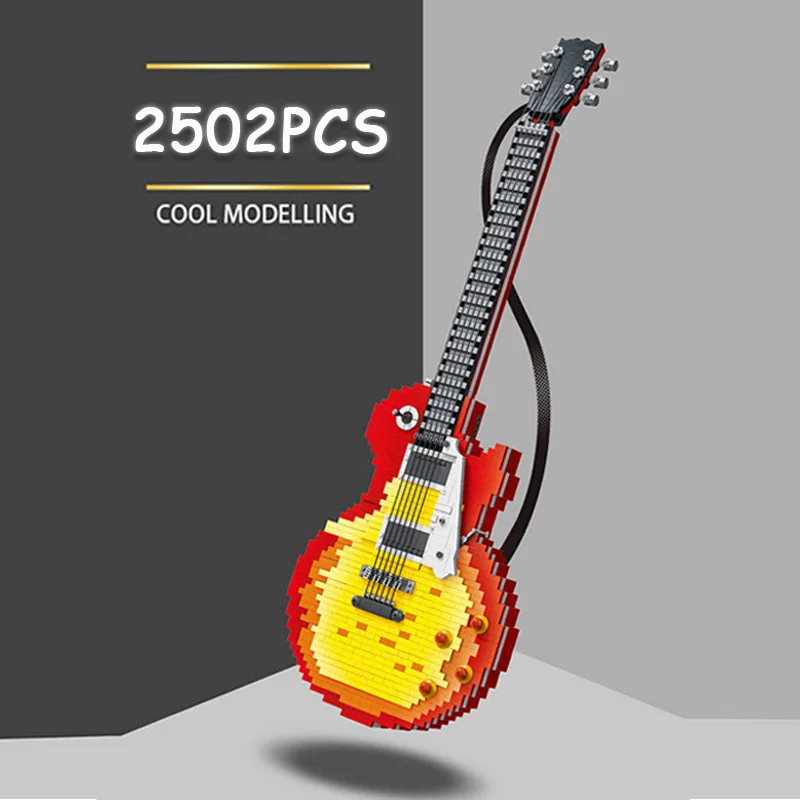 Экспертная модель, модульная модель MOC Fender гитара Stratocaster, модель строительных блоков, идея для детей, подарки на день рождения
Экспертная модель, модульная модель MOC Fender гитара Stratocaster, модель строительных блоков, идея для детей, подарки на день рождения