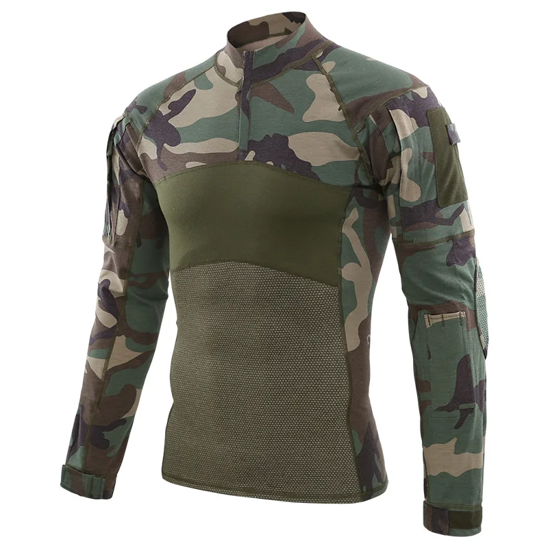 Military Style Uniform Combat Shirt Men Assault Tactical Camouflage US Army T Shirt Airsoft Paintball Long Sleeve Shirts
Military Style Uniform Combat Shirt Men Assault Tactical Camouflage US Army T Shirt Airsoft Paintball Long Sleeve Shirts