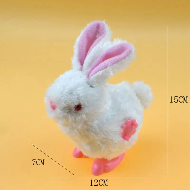 Cartoon Cute Up and down small Rabbit Plush Toys Mini Cute Spring Clockwork Forward Funny Toys For Baby Children
Cartoon Cute Up and down small Rabbit Plush Toys Mini Cute Spring Clockwork Forward Funny Toys For Baby Children