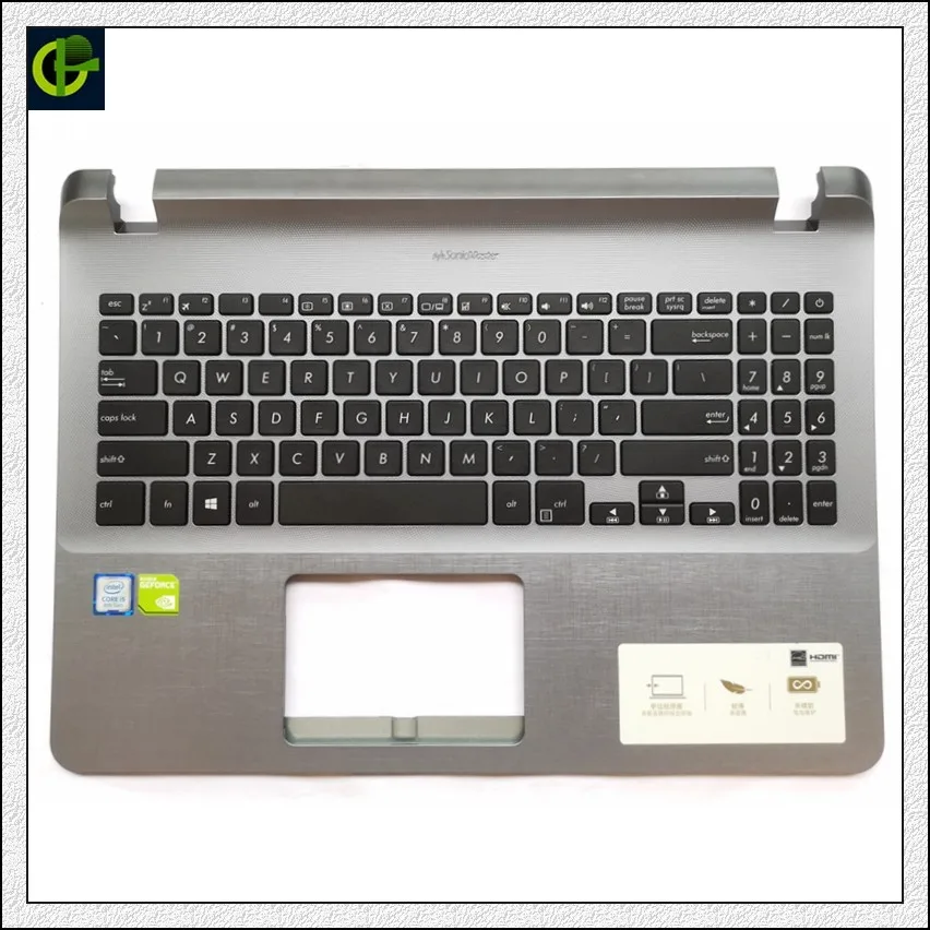 Английская клавиатура с подставкой для рук для ASUS X507 X507U X507UB X507UA Y5000 Y5000U Y5000 верхний чехол для США
Английская клавиатура с подставкой для рук для ASUS X507 X507U X507UB X507UA Y5000 Y5000U Y5000 верхний чехол для США