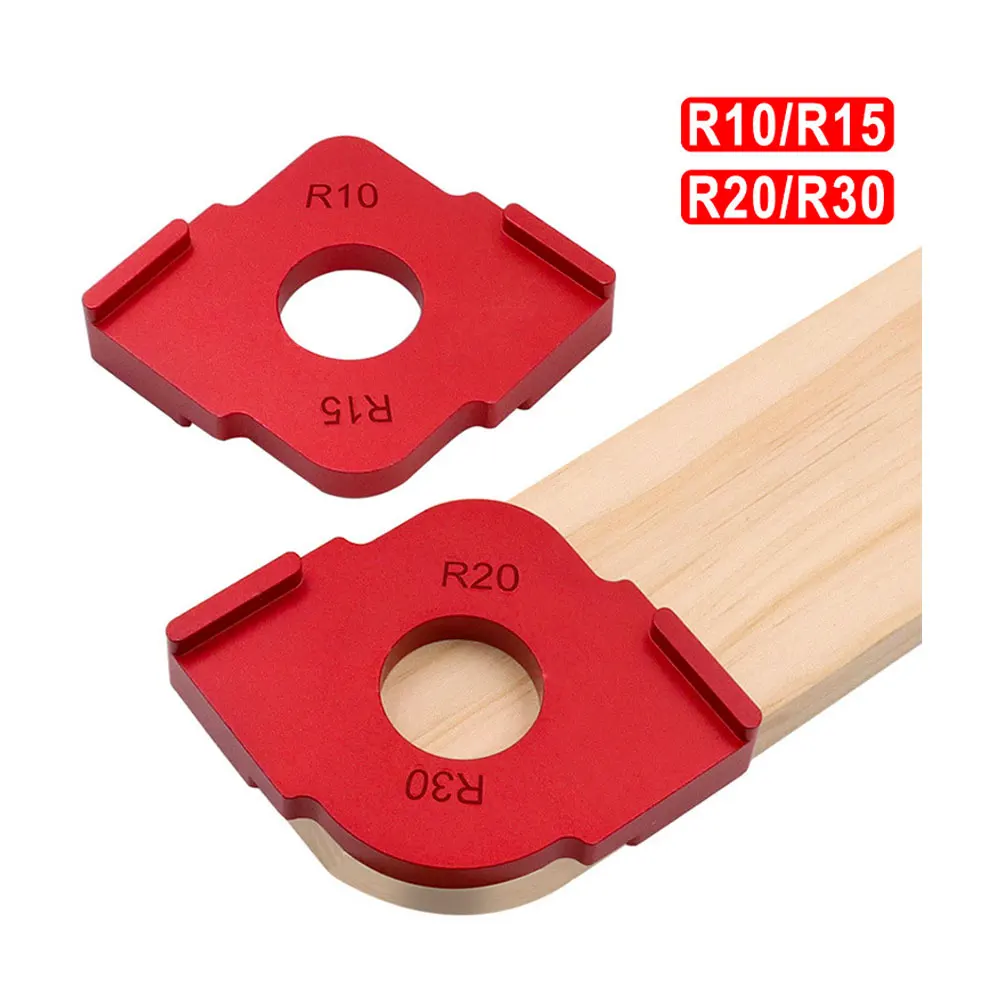 2Pcs Aluminum Alloy Radius Jig Router Templates Radius Quick-Jig Router Bit Templates For Routing Rounded Corner R10 R15 R20 R30
2Pcs Aluminum Alloy Radius Jig Router Templates Radius Quick-Jig Router Bit Templates For Routing Rounded Corner R10 R15 R20 R30