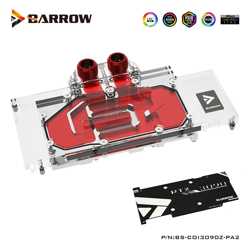 Водяной блок Barrow GPU для цветной GeForce RTX 3080 10G /3090 24G, полное покрытие, несовместимая оригинальная задняя панель, оформление
Водяной блок Barrow GPU для цветной GeForce RTX 3080 10G /3090 24G, полное покрытие, несовместимая оригинальная задняя панель, оформление