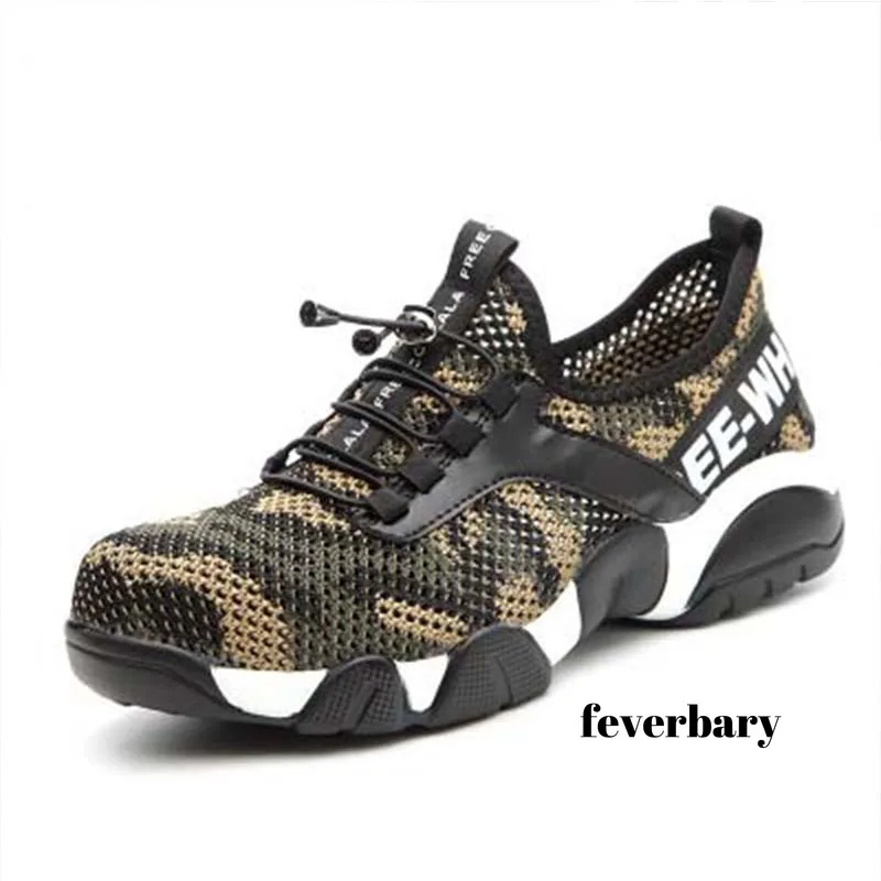 Feverbary Work Safety Shoes For Men Breathable Boots Working Steel Toe Anti-Smashing Construction Safety Work Sneakers
Feverbary Work Safety Shoes For Men Breathable Boots Working Steel Toe Anti-Smashing Construction Safety Work Sneakers