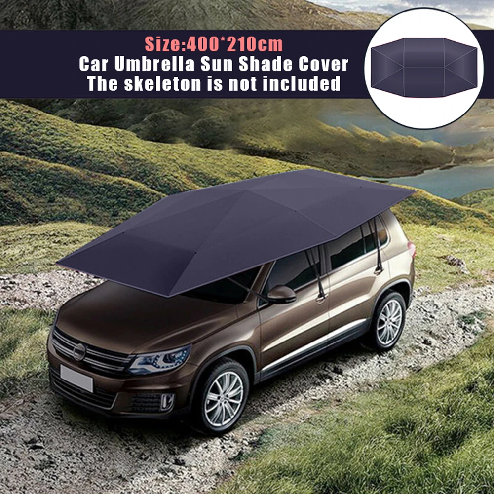 Car Sunshades Car Umbrella Sun Shade Cover Tent Cloth 4X2.1M Waterproof Universal Car Umbrella Sun Shade Car Accessories
Car Sunshades Car Umbrella Sun Shade Cover Tent Cloth 4X2.1M Waterproof Universal Car Umbrella Sun Shade Car Accessories