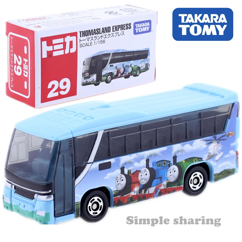 Takara Tomy TOMICA №29 междугороднего автобуса модель комплект 1:156 литья под давлением