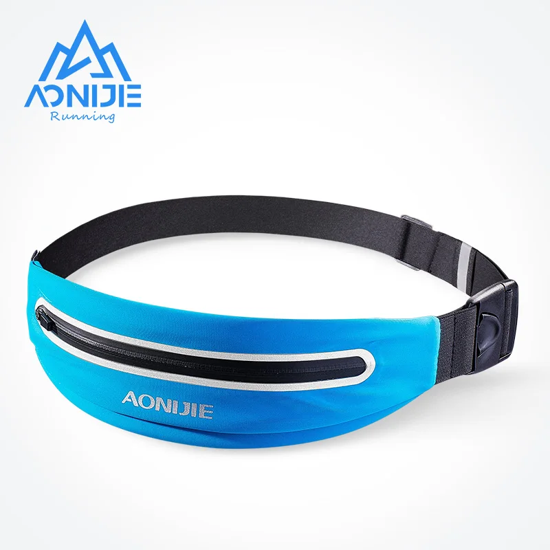 

AONIJIE E919 Adjustable Slim Running Waist Belt Jogging Bag Fanny Pack Travel Marathon Gym Workout Fitness 6.0-in Phone Holder