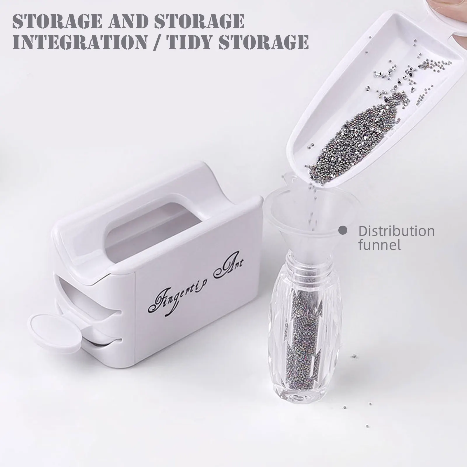 Portable Double-Layer Nail Powder Recycling Tray Container Holder System with Funnel for Women Girls Nail Art Manicure Tool
Portable Double-Layer Nail Powder Recycling Tray Container Holder System with Funnel for Women Girls Nail Art Manicure Tool