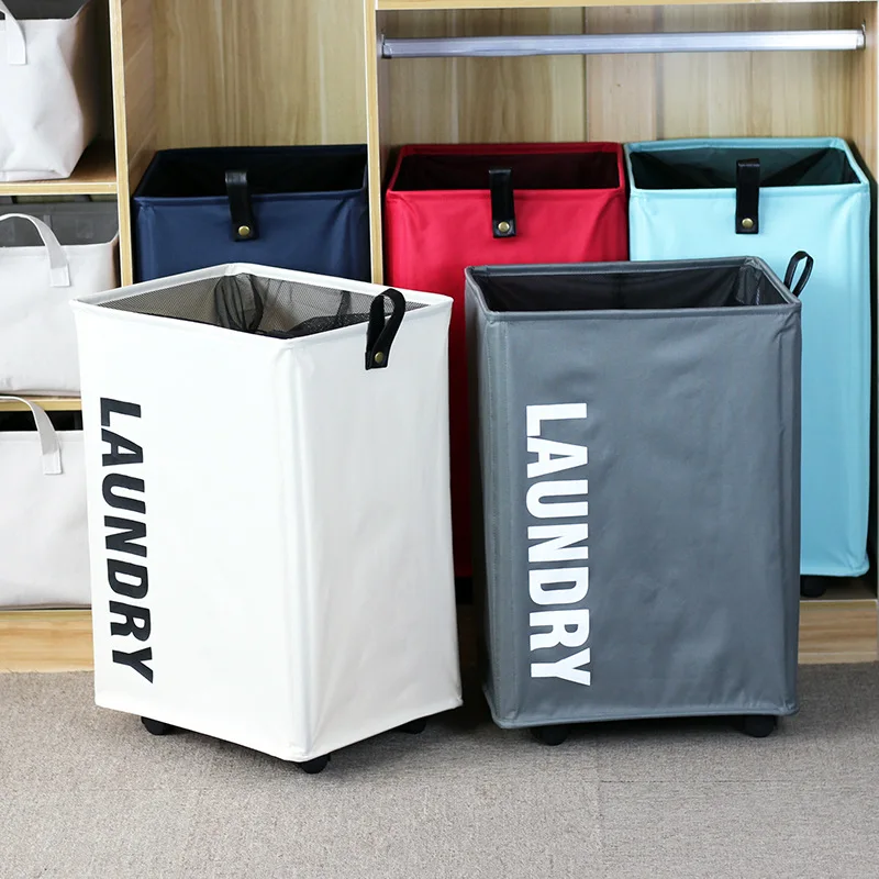 Wheeled Laundry Hamper Large-capacity Foldable Oxford Cloth Laundry Hamper Fabric Laundry Basket on Wheels Laundry Basket
Wheeled Laundry Hamper Large-capacity Foldable Oxford Cloth Laundry Hamper Fabric Laundry Basket on Wheels Laundry Basket
