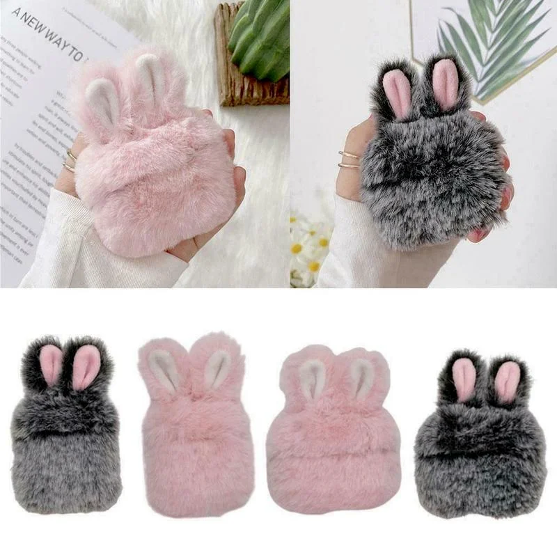 Cute Cartoon Rabbit Ear Silicone Bluetooth Earphone for AirPods 1 2 3 Cover Shatter-resistant Cute Pet Earphone Protective Cover
Cute Cartoon Rabbit Ear Silicone Bluetooth Earphone for AirPods 1 2 3 Cover Shatter-resistant Cute Pet Earphone Protective Cover