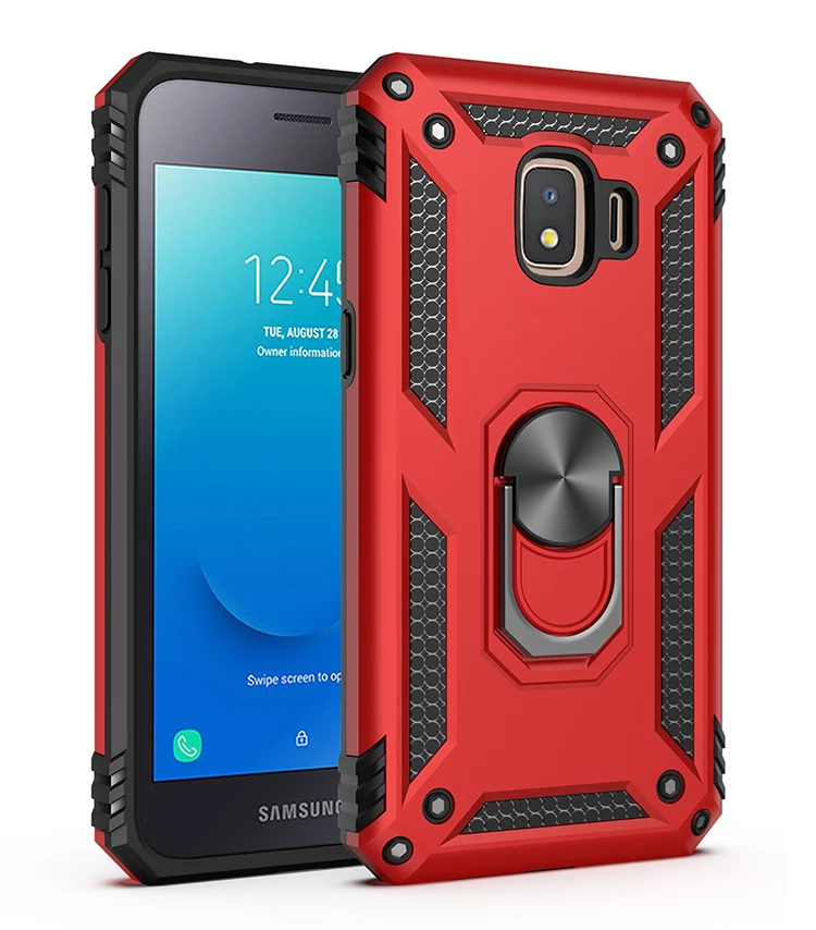 Прочный защитный чехол с кронштейном модный для телефона Samsung Galaxy J5 2017 J3 J7 J4 PLUS J6